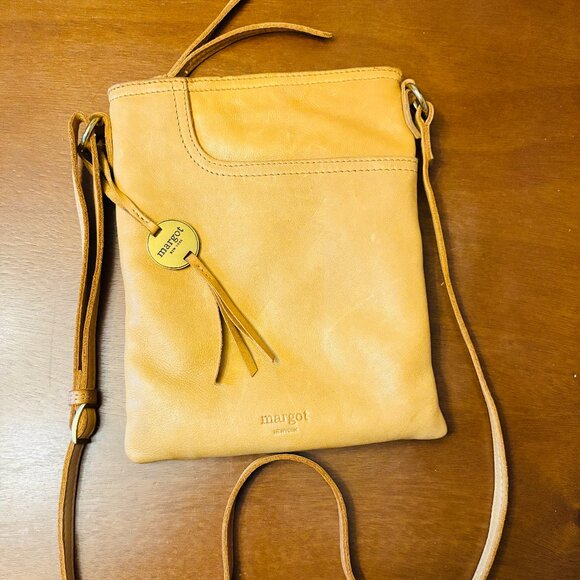 Margot New York Leather crossbody purse - Picture 1 of 5